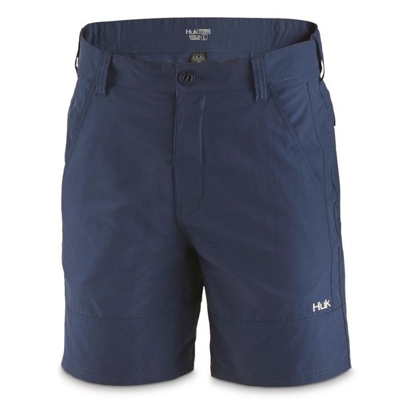 HUK Men's Fishing Shorts XXXL 3XL 40" Pockets Quick Dry Beach Surf - Picture 2 of 16